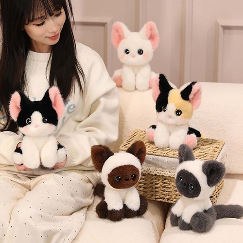 Cat plush companion doll 24cm - cat,