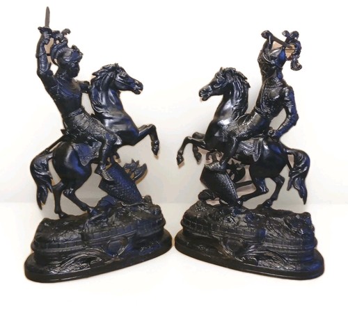 Pair antique large french - antique,