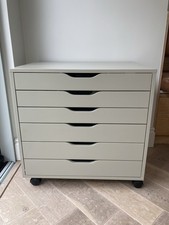 IKEA Alex Drawers Storage Unit Grey Excellent Condition