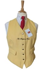 LADIES DERBY HOUSE YELLOW WOOL