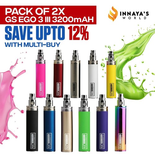Ego iii 3200mah battery - gs,