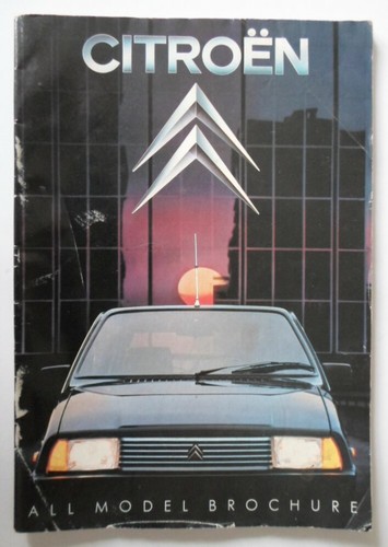 Citroen range orig 1981 mkt - orig,