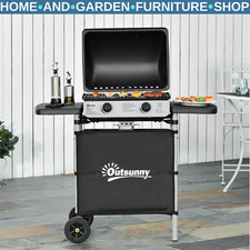 2 Burner Propane Gas BBQ Grill