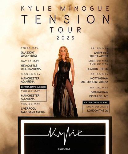 Kylie minogue 2025 tension - minogue,