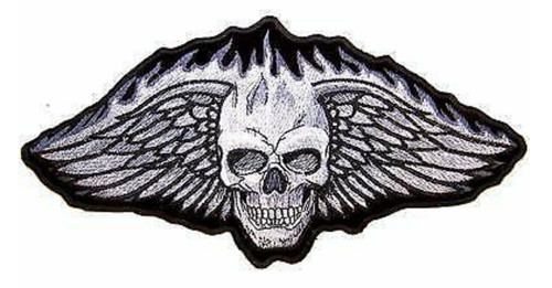 New jumbo flaming - , skull
