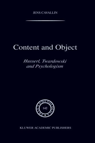 Cavallin content and object - and,