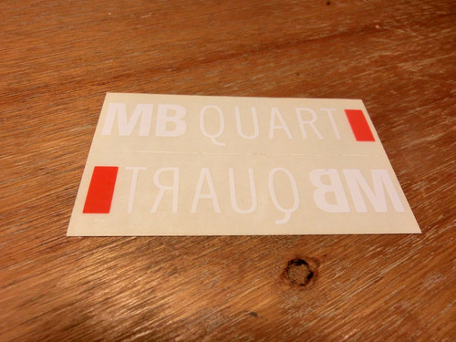 Decal sticker mb - +, +
