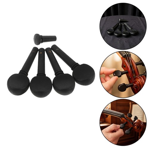 Violin tuning pegs black - tuning,