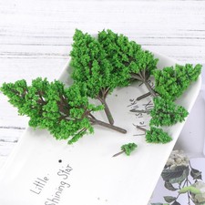 7 Pcs Miniature Model Trees