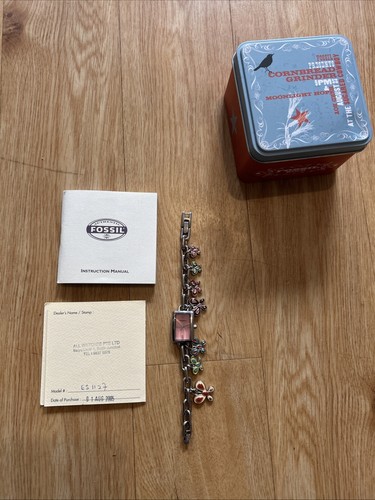 Fossil butterfly charm watch - fossil,