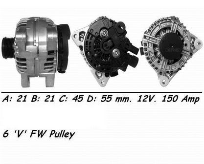 Wai alternator 150amp for - wai,
