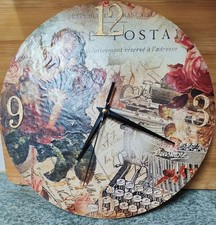 French Style Wall Clock Large 11 inch