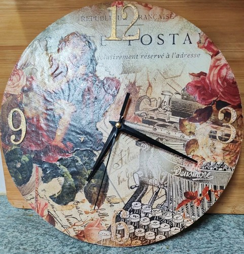 French style wall - clock, large
