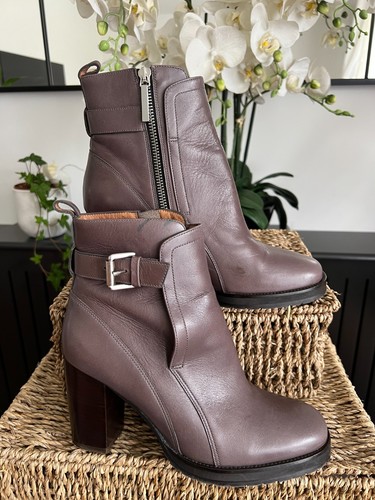 Whistles taupe leather - taupe,