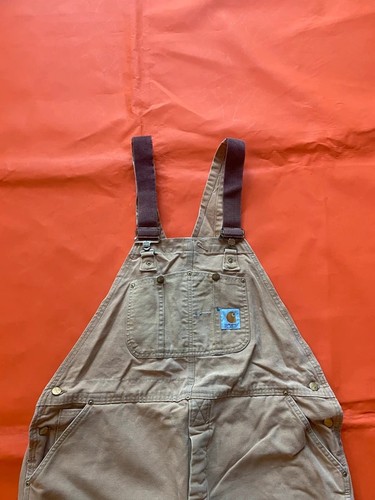 Vintage carhartt dungarees - vintage, bib