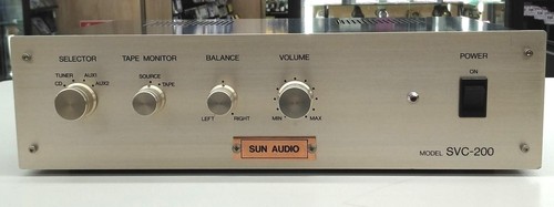 Sun audio svc 200 tube - svc-200, power