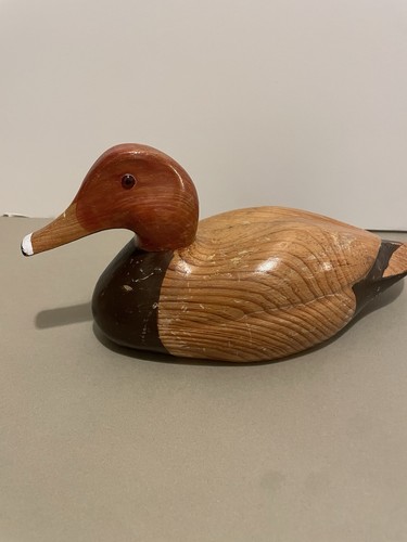 Vintage wooden decoy - wooden,