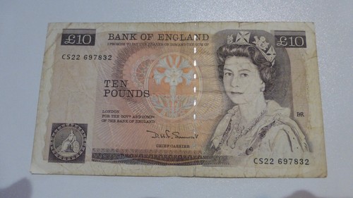 Somerset ten pounds - somerset, cs22