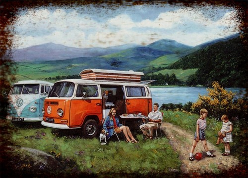 Camper van holiday - vw,