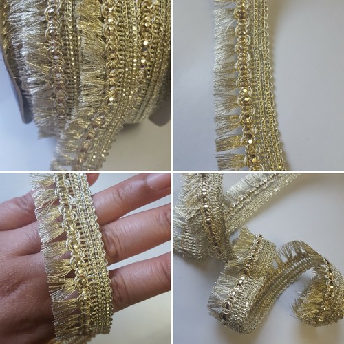 Yards dull gold mini - 4, tassel