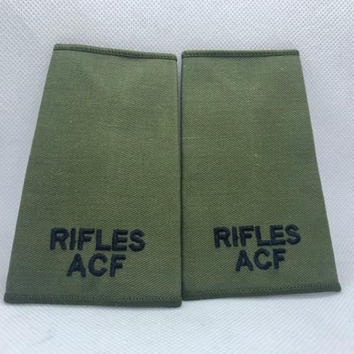 Rifles acf green rank - od,