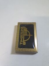 Vintage Gemaco Timberline Deck Plastic Playing Cards Gold Packaging - Import