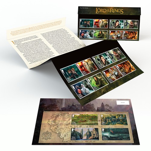 Lord the rings stamps - lord,