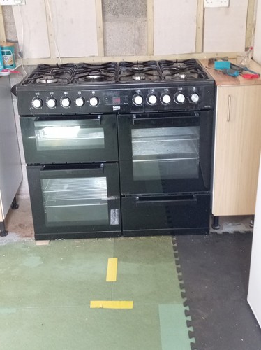 Beko kdvf100k duel fuel range - kdvf100k,
