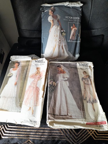 Vogue sewing wedding dress - wedding,