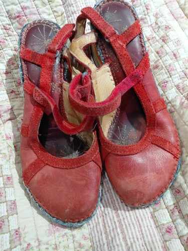 Art company red - red, leather