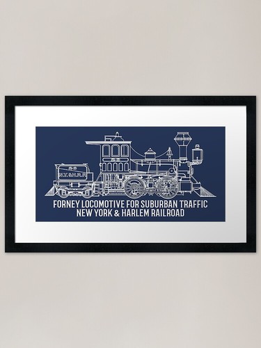 1876 forney steam locomotive - forney,