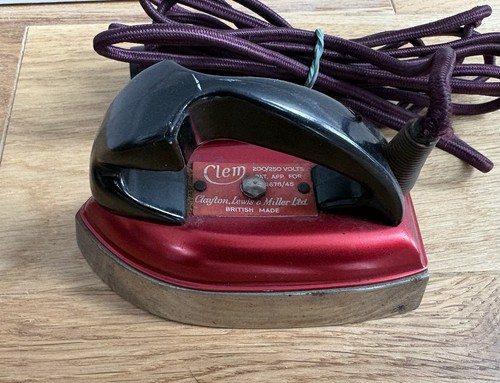 Clem dry iron corded - corded, 200/250v