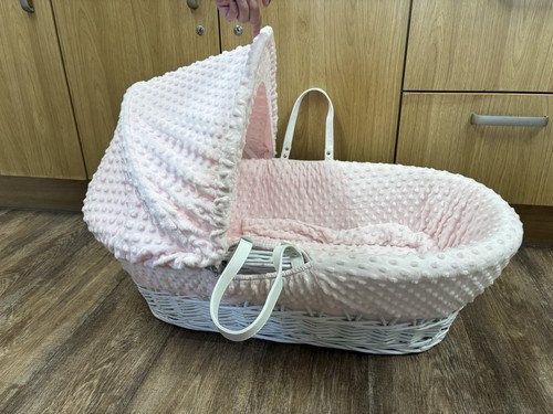 Baby girl moses basket - basket, no