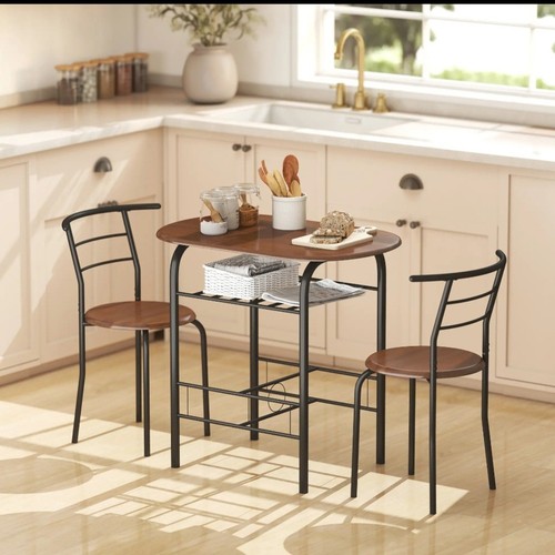 Homcom breakfast bar table and - homcom,