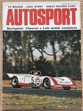 AUTOSPORT Magazine 16 DEC 1971