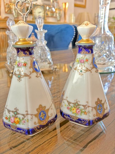 Old noritake perfume bottles - old,