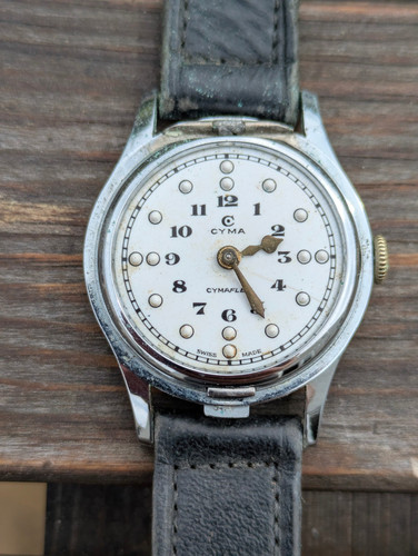 Vintage cyma cymaflex braille - vintage,