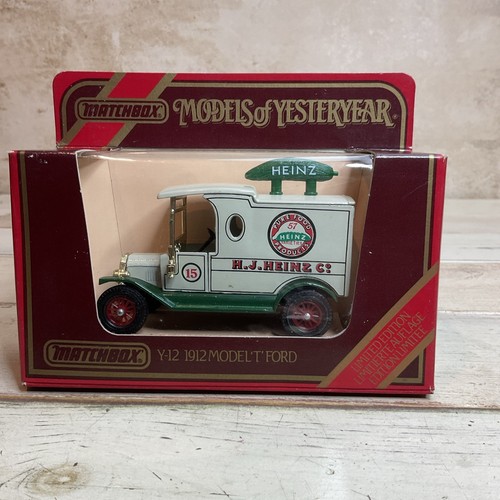 Matchbox 1912 model - matchbox, y-12