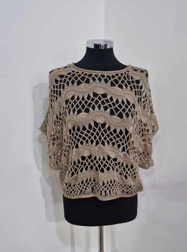 Nina murati beige crocheted - nina,