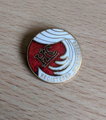 Vintage enamel registered - enamel,