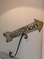 Vintage French Sign Exposition