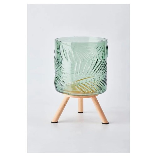 Fox ivy pressed glass - fox,