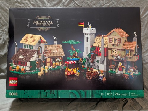 Lego icons medieval - medieval, town