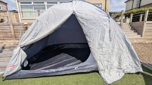 Coleman tent used - tent,