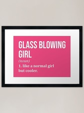 Glass Blowing Girl Definition