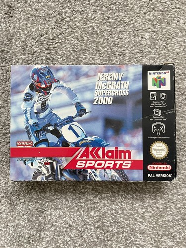Jeremy mcgrath 2000 nintendo - mcgrath,