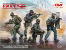 ICMDS2401 - ICM Diorama 1:24 - S.W.A.T. Team (4 figures)