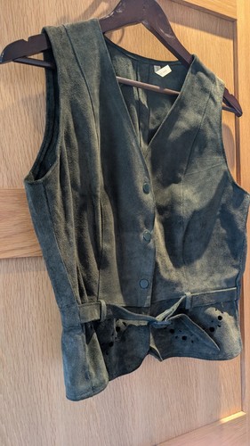 Dark green suede - dark,