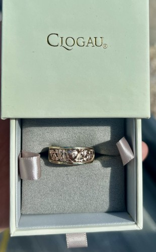 Clogau welsh gold ring - gold, cariad