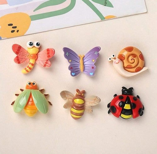 Cartoon flower insect fridge - cartoon,